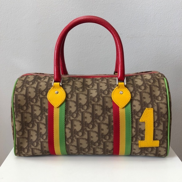 Dior Handbags - Christian Dior Rasta Trotter Boston Bag